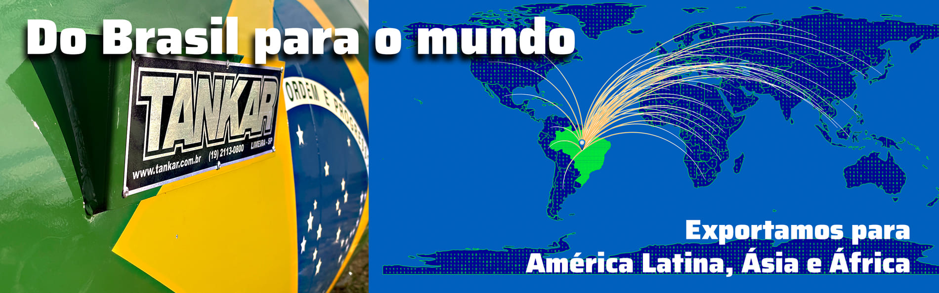 Do Brasil para o mundo: Exportamos para América Latina, Ásia e África 